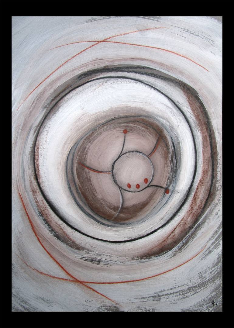 Original Contemporary Abstract Drawing by Kerstin Franz
