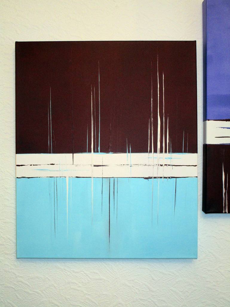 Original Minimalism Abstract Painting by kerstin franz