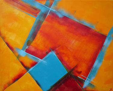 Original Abstract Expressionism Abstract Paintings by kerstin franz