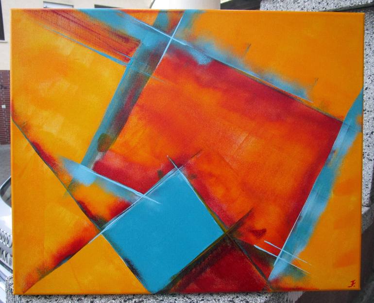 Original Abstract Painting by kerstin franz