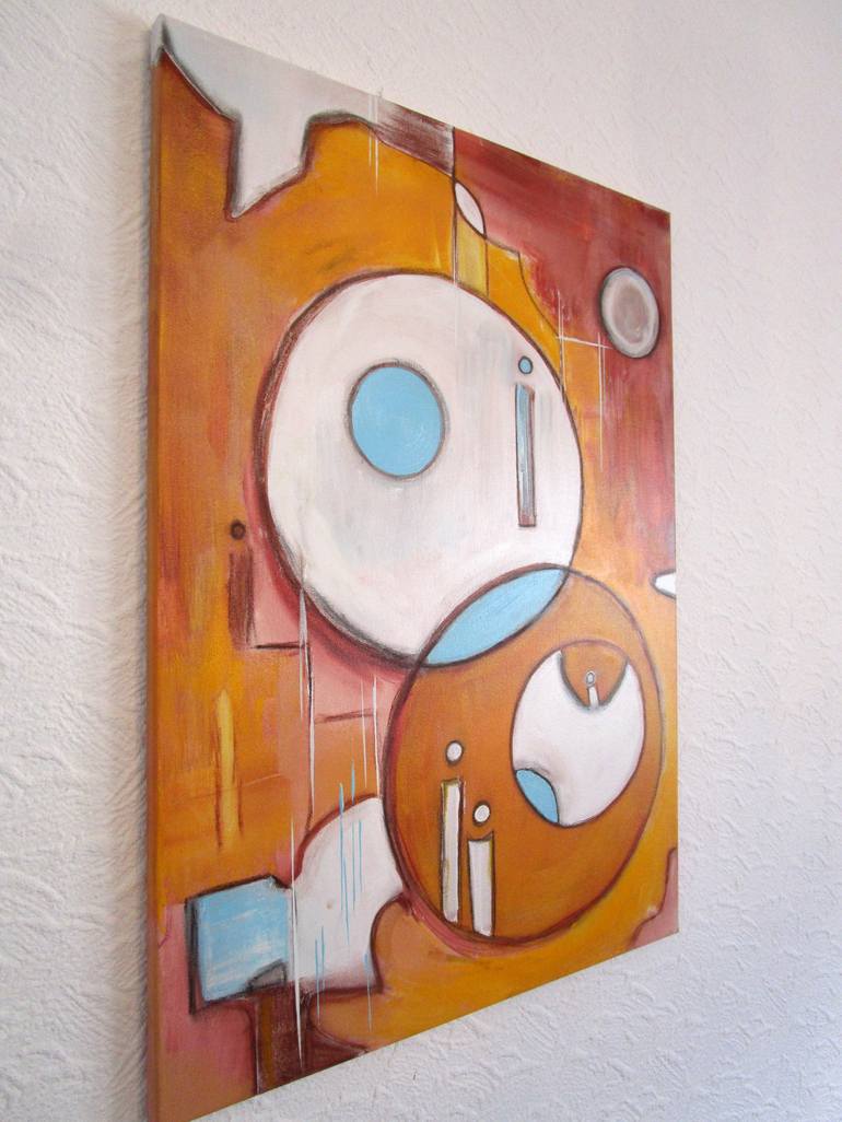 Original Contemporary Abstract Painting by kerstin franz