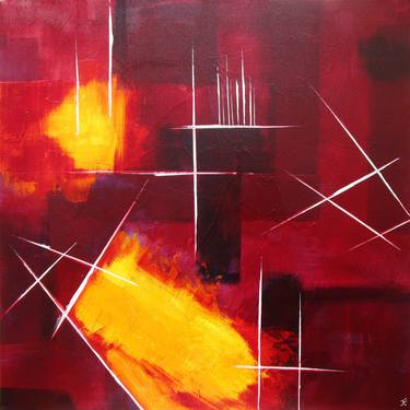 Original Modern Abstract Paintings by kerstin franz