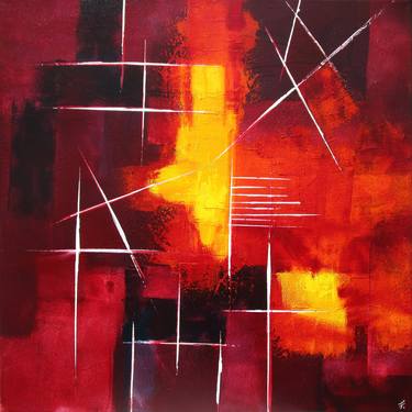 Original Modern Abstract Paintings by kerstin franz