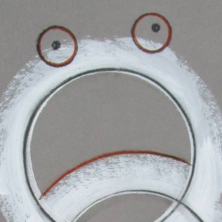 Original Contemporary Cartoon Drawing by Kerstin Franz