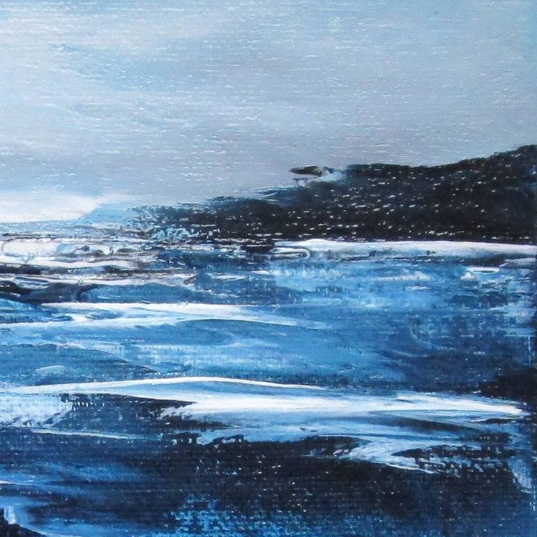 Original Contemporary Beach Painting by kerstin franz