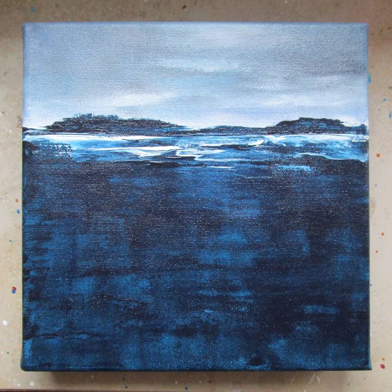 Original Contemporary Beach Painting by Kerstin Franz