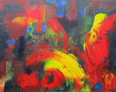 Original Abstract Expressionism Abstract Paintings by kerstin franz