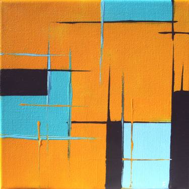 Original Fine Art Abstract Paintings by kerstin franz