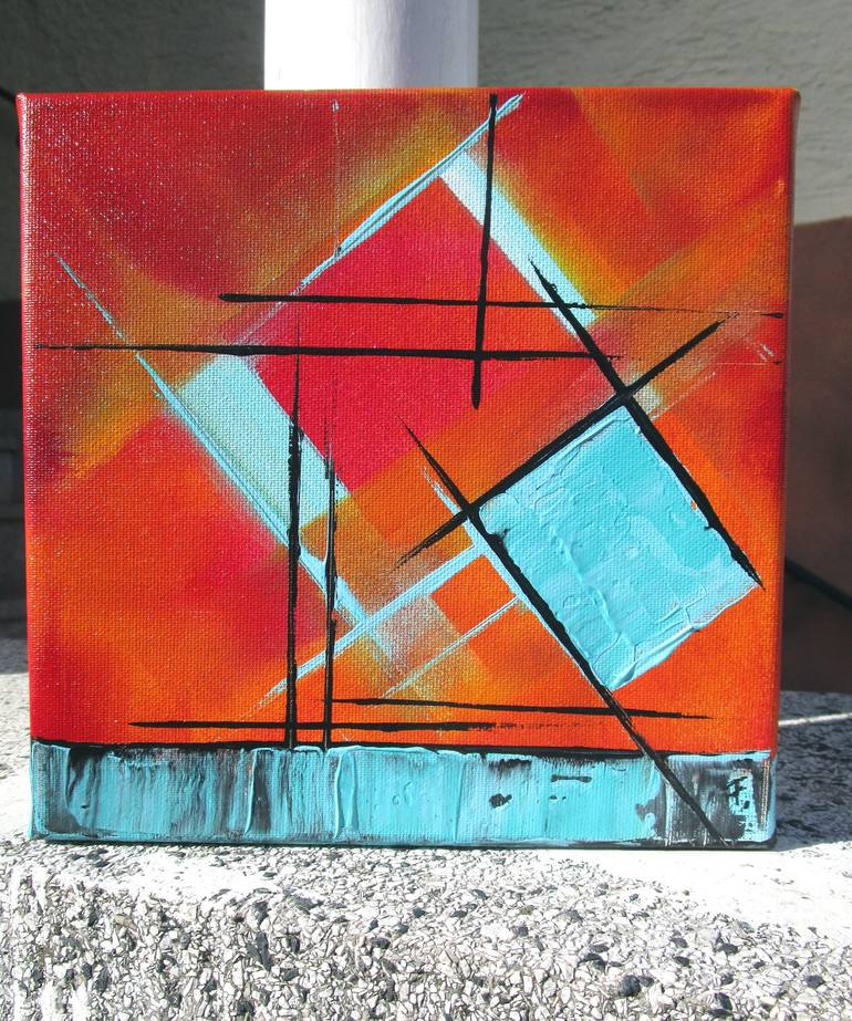 Original Contemporary Abstract Painting by kerstin franz