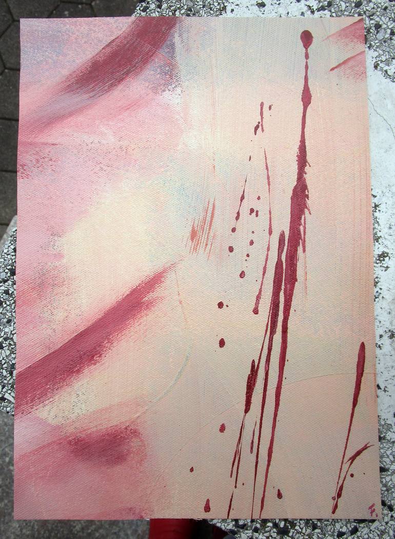 Original Contemporary Abstract Painting by Kerstin Franz