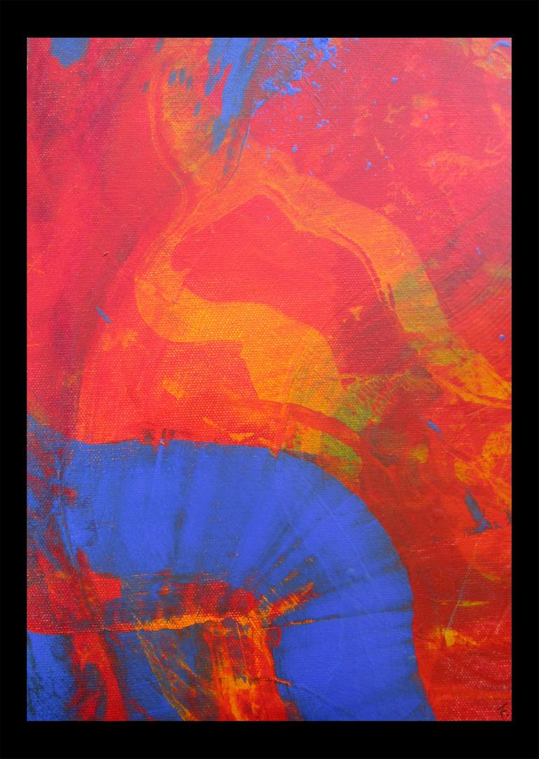 Original Contemporary Abstract Painting by kerstin franz