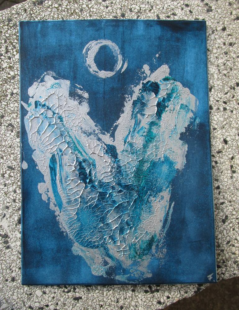 Original Contemporary Religion Painting by Kerstin Franz