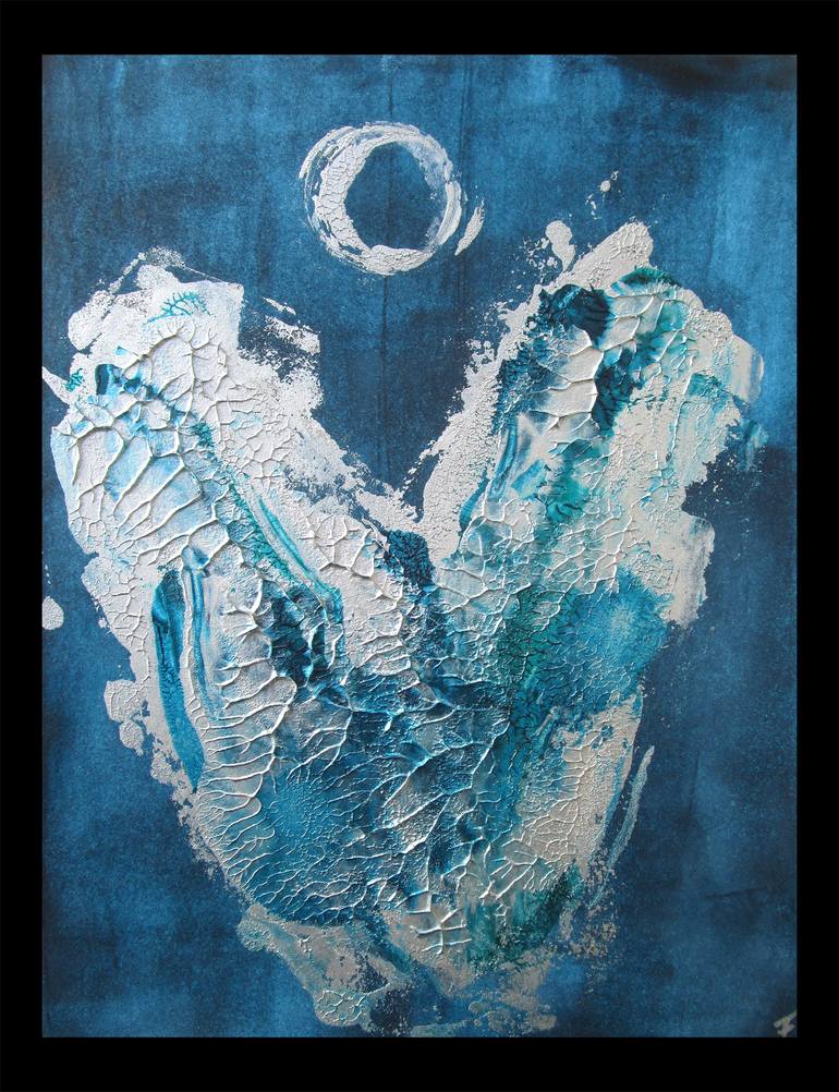 Original Contemporary Religion Painting by Kerstin Franz