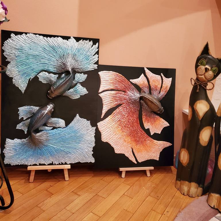 Original Conceptual Animal Mixed Media by АLla КаSian