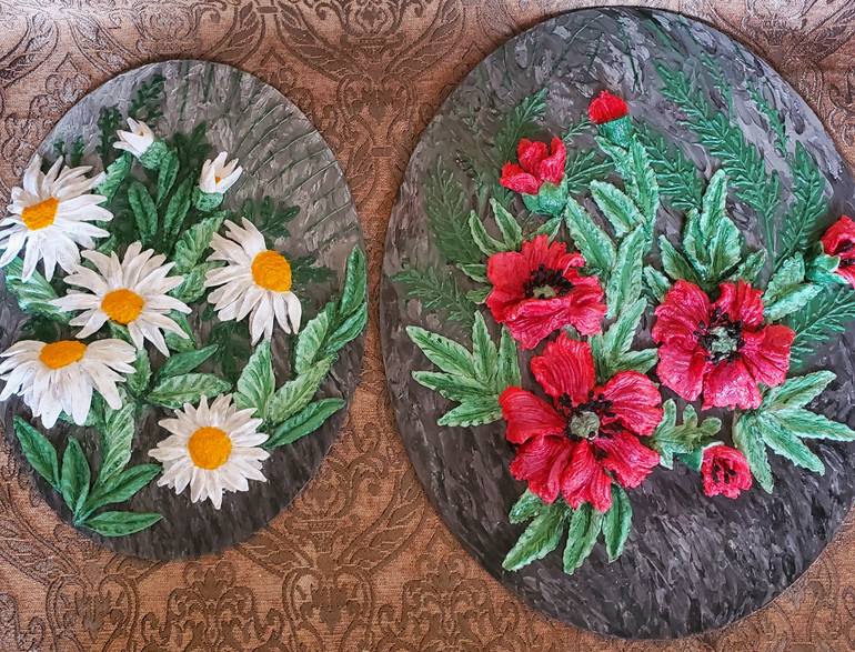 Original Conceptual Botanic Mixed Media by АLla КаSian