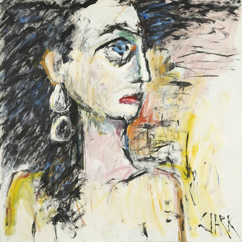 Original Figurative Abstract Paintings by Gary Clark