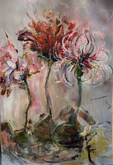 Original Impressionism Floral Paintings by GG Cooper