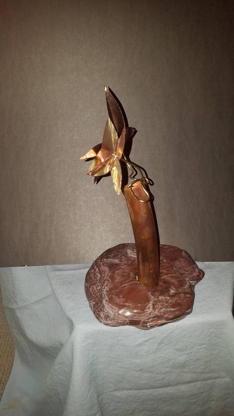 Original Abstract Botanic Sculpture by Brad Phinick