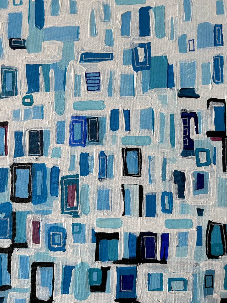 Original Abstract Expressionism Abstract Painting by Samantha Malone