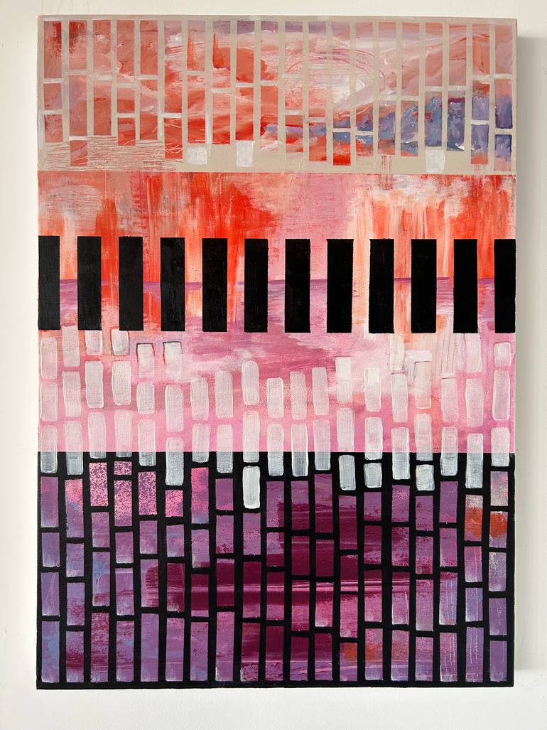 Original Abstract Landscape Painting by Samantha Malone