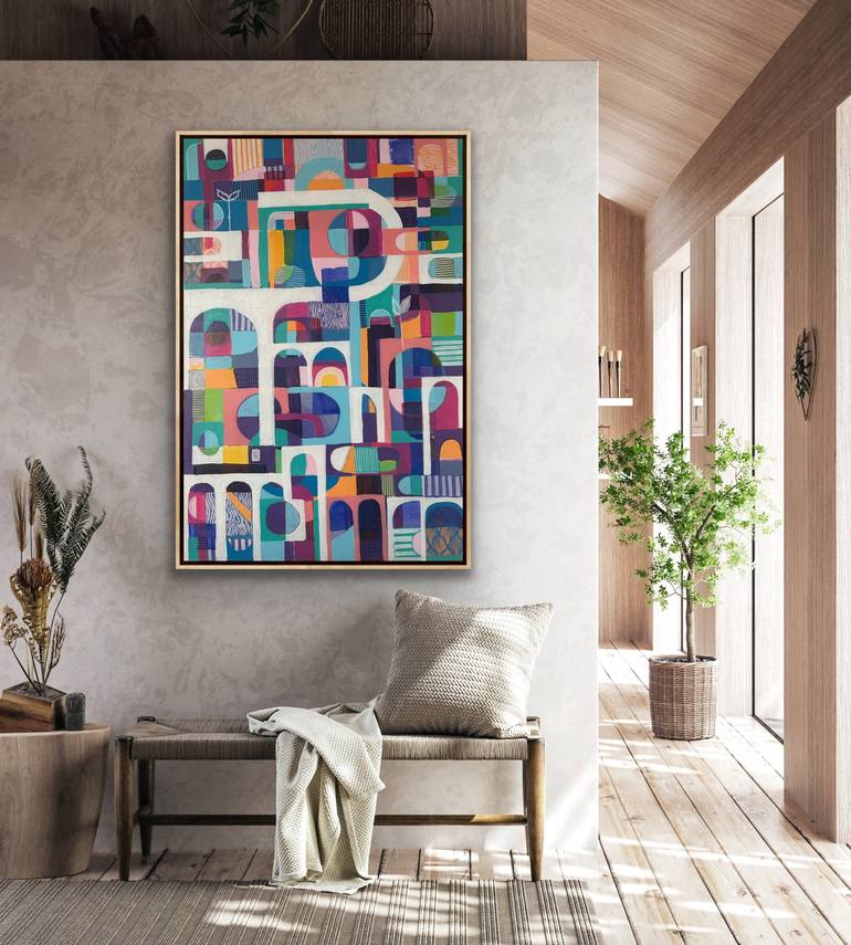 Original Abstract Painting by Samantha Malone