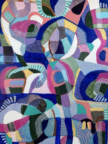 Original Patterns Paintings by Samantha Malone