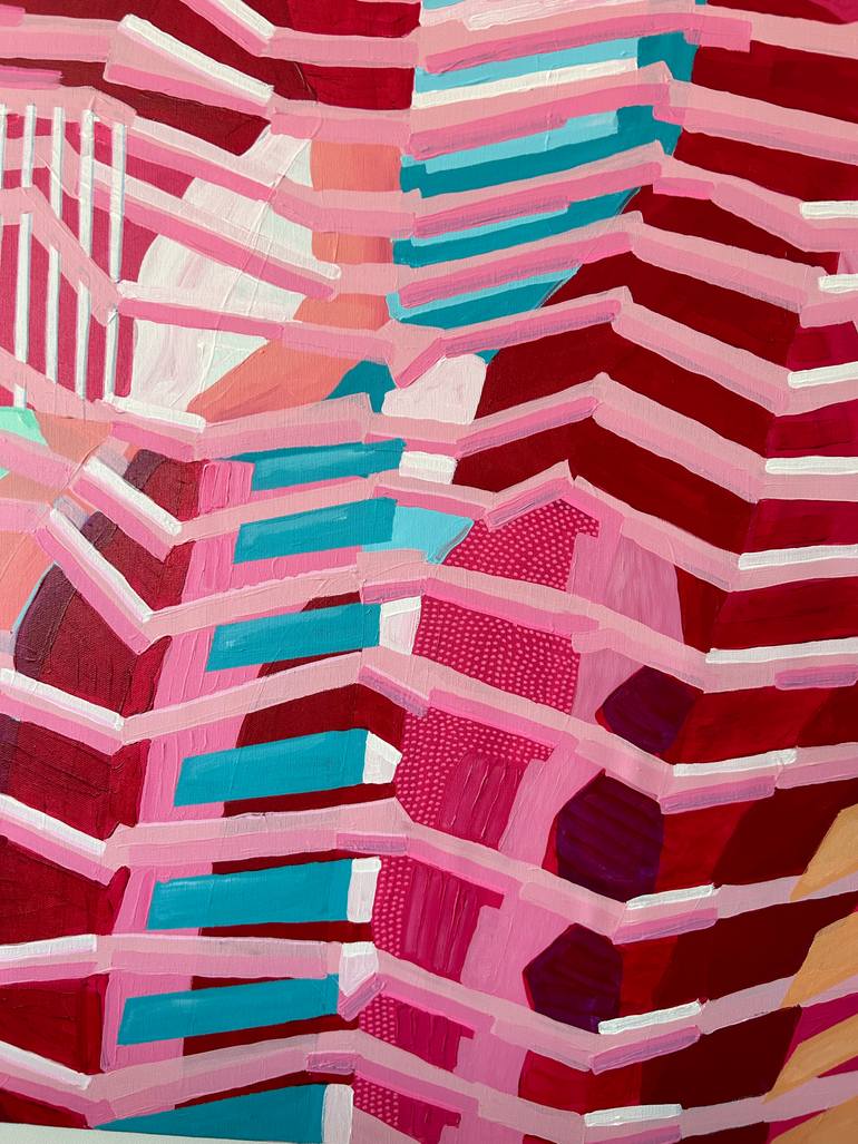 Original Abstract Expressionism Abstract Painting by Samantha Malone