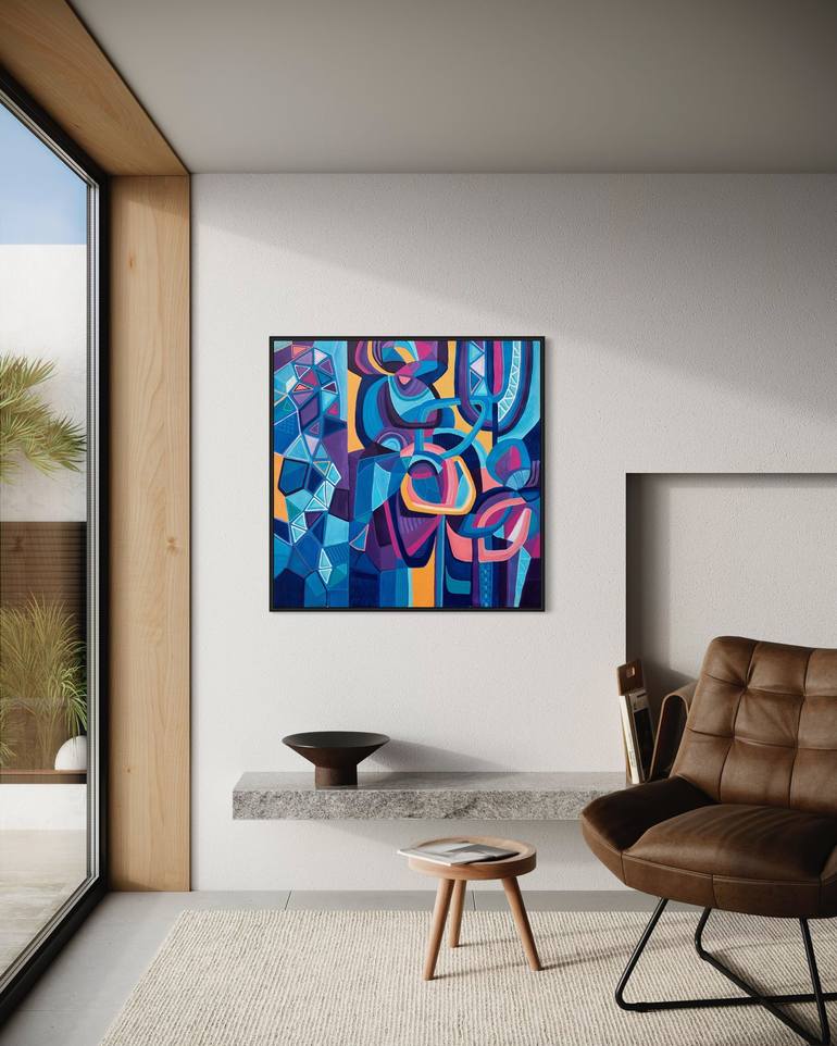 Original Contemporary Abstract Painting by Samantha Malone