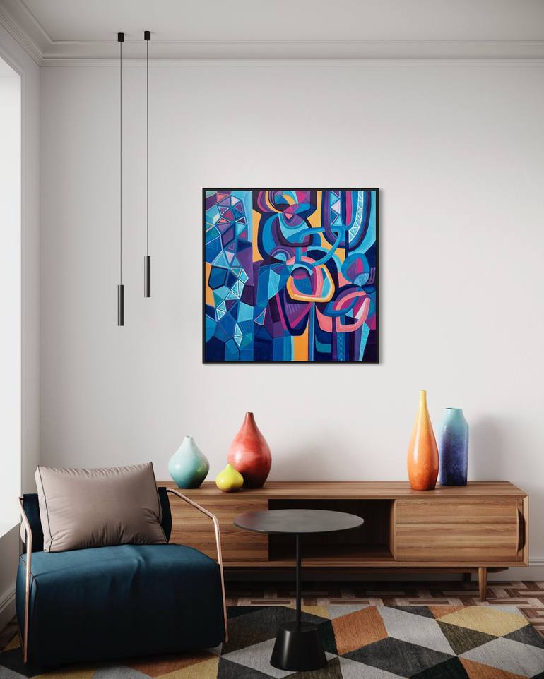 Original Contemporary Abstract Painting by Samantha Malone