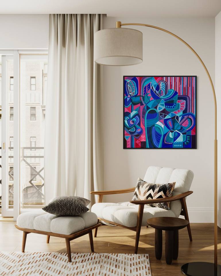 Original Contemporary Abstract Painting by Samantha Malone