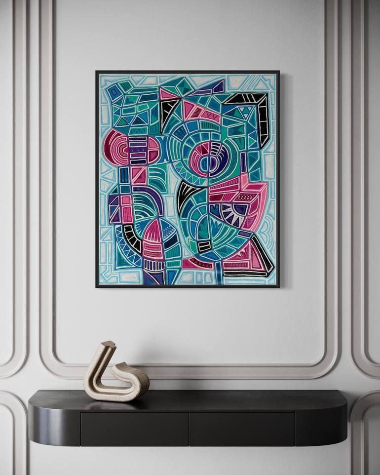 Original Contemporary Abstract Painting by Samantha Malone