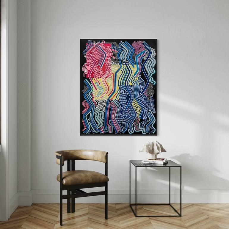 Original Contemporary Abstract Painting by Samantha Malone