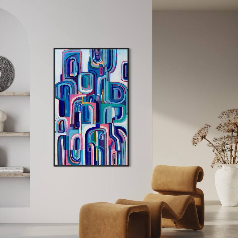 Original Abstract Painting by Samantha Malone