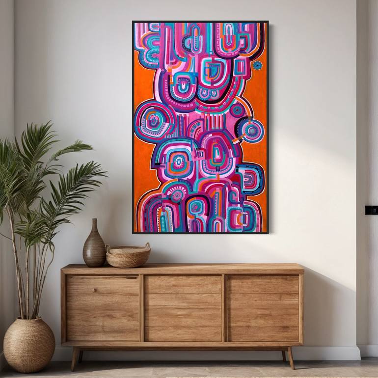 Original Contemporary Abstract Painting by Samantha Malone