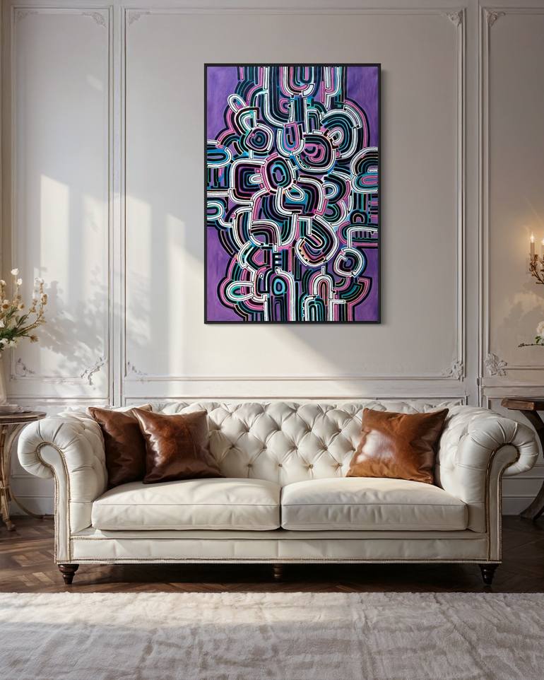 Original Contemporary Abstract Painting by Samantha Malone