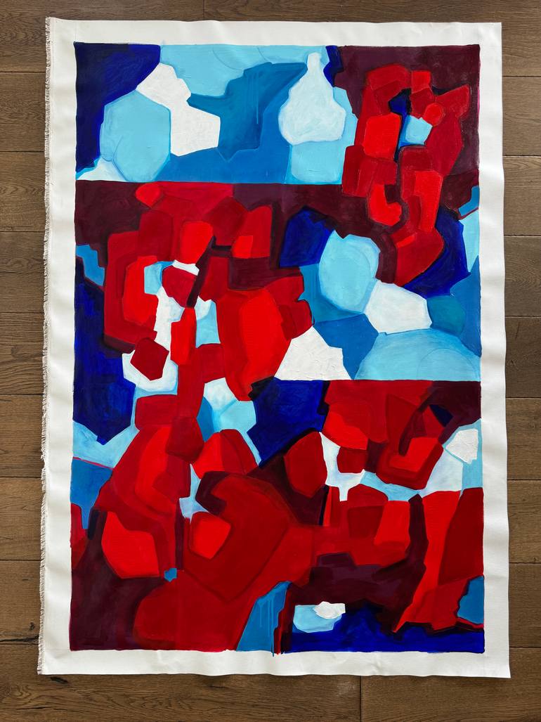 Original Contemporary Abstract Painting by Samantha Malone