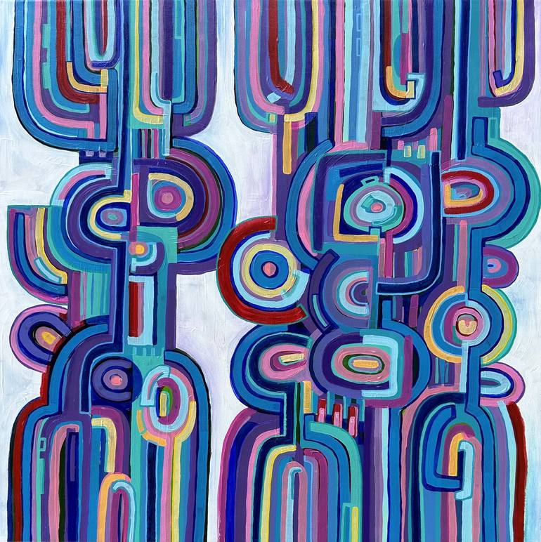 Original Contemporary Abstract Paintings by Samantha Malone