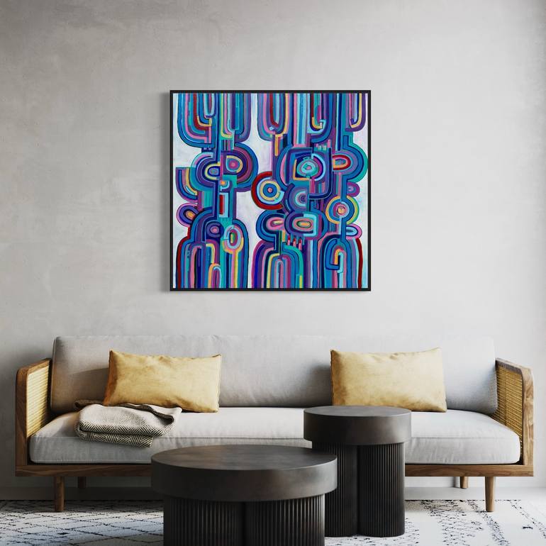 Original Contemporary Abstract Painting by Samantha Malone