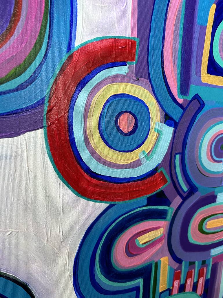 Original Contemporary Abstract Painting by Samantha Malone