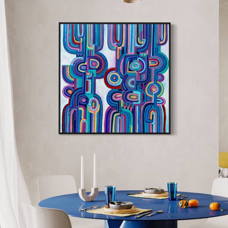 Original Contemporary Abstract Painting by Samantha Malone