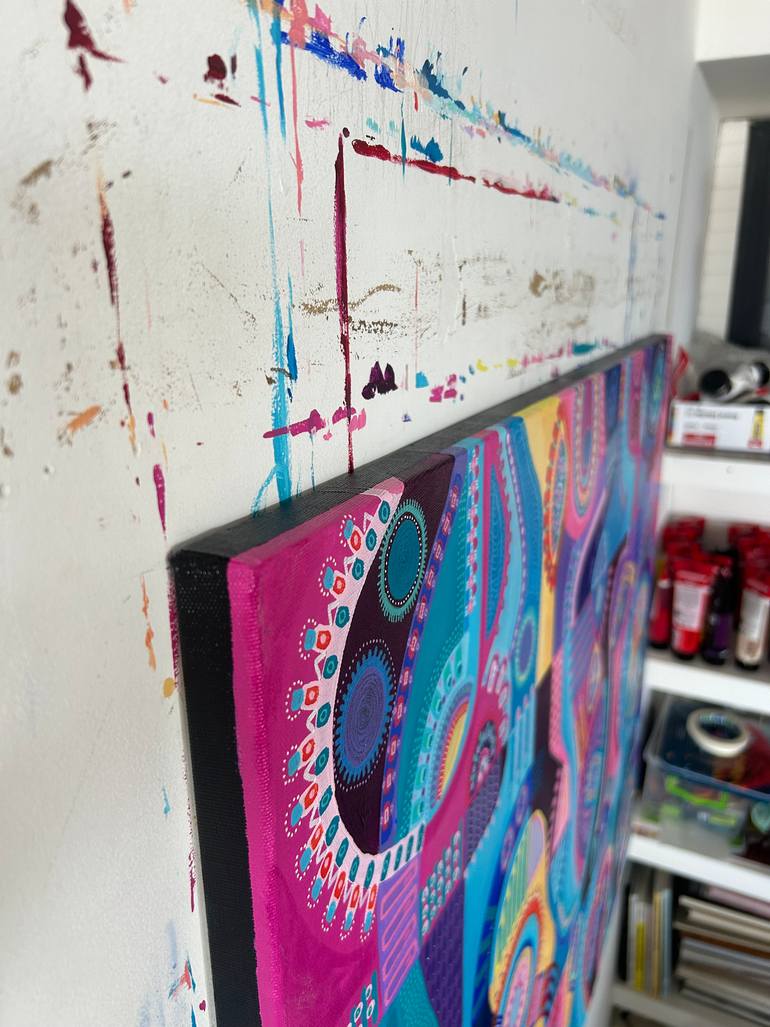 Original Contemporary Abstract Painting by Samantha Malone