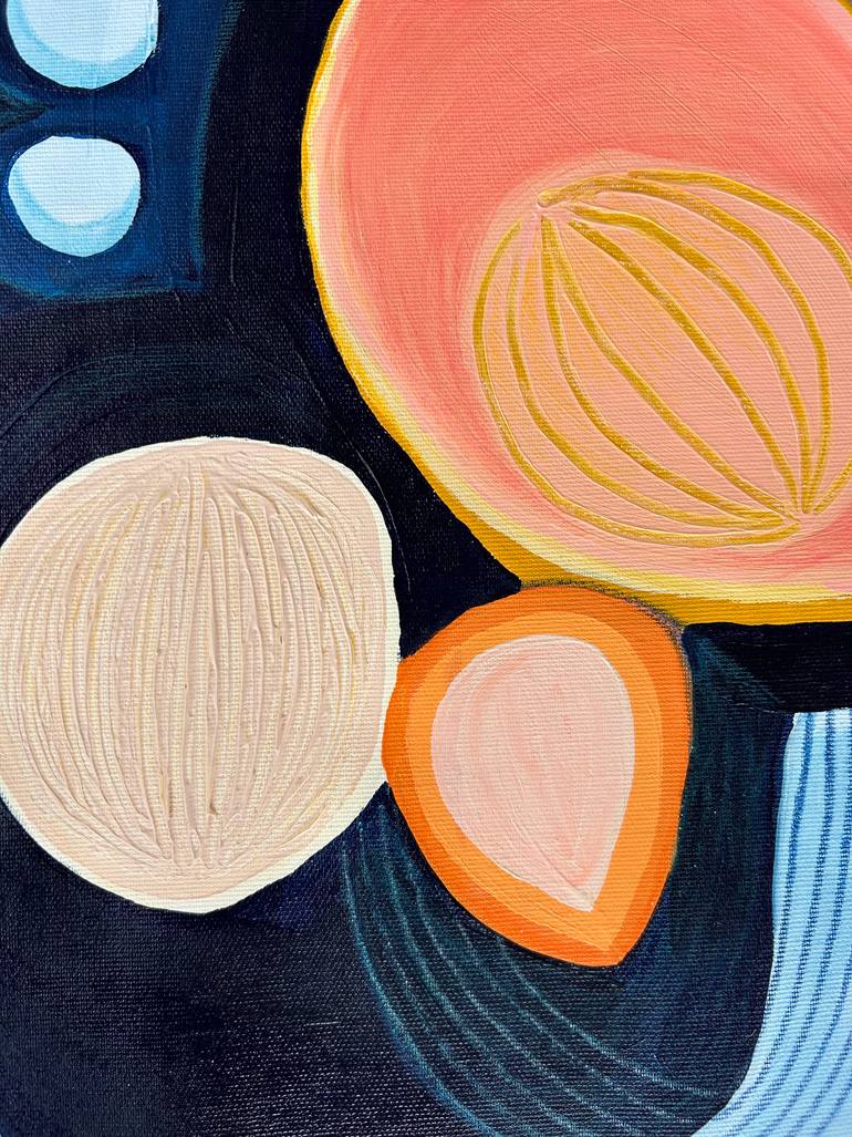 Original Abstract Landscape Mixed Media by Samantha Malone