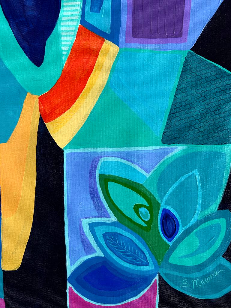 Original Contemporary Abstract Painting by Samantha Malone
