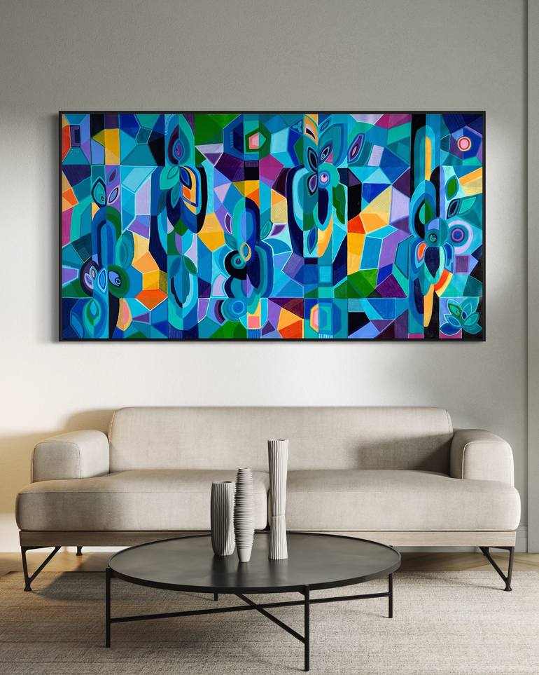 Original Contemporary Abstract Painting by Samantha Malone