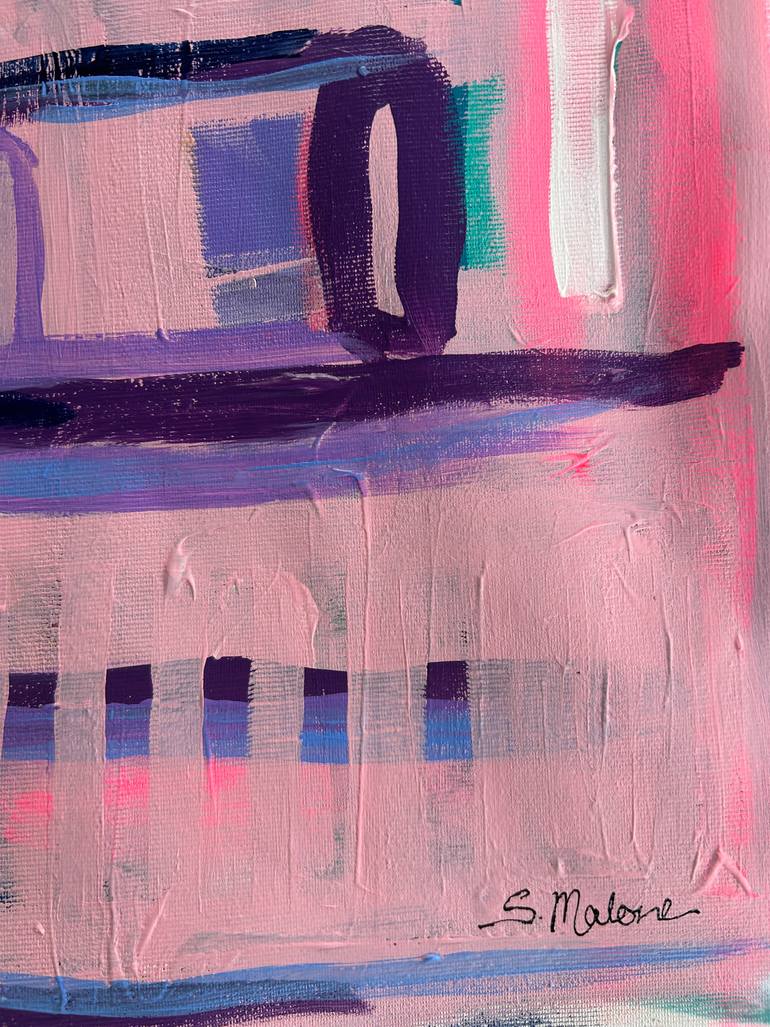 Original Abstract Expressionism Abstract Painting by Samantha Malone