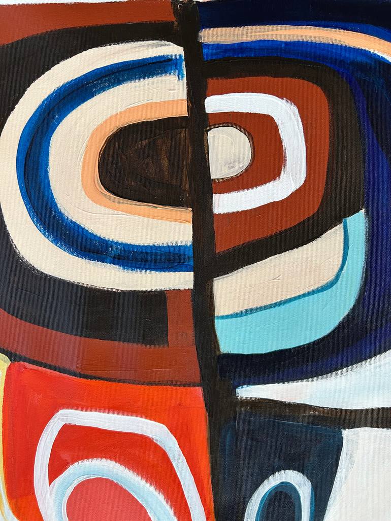 Original Abstract Expressionism Abstract Painting by Samantha Malone