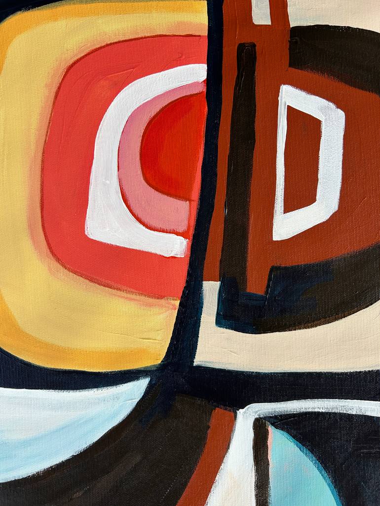 Original Abstract Expressionism Abstract Painting by Samantha Malone