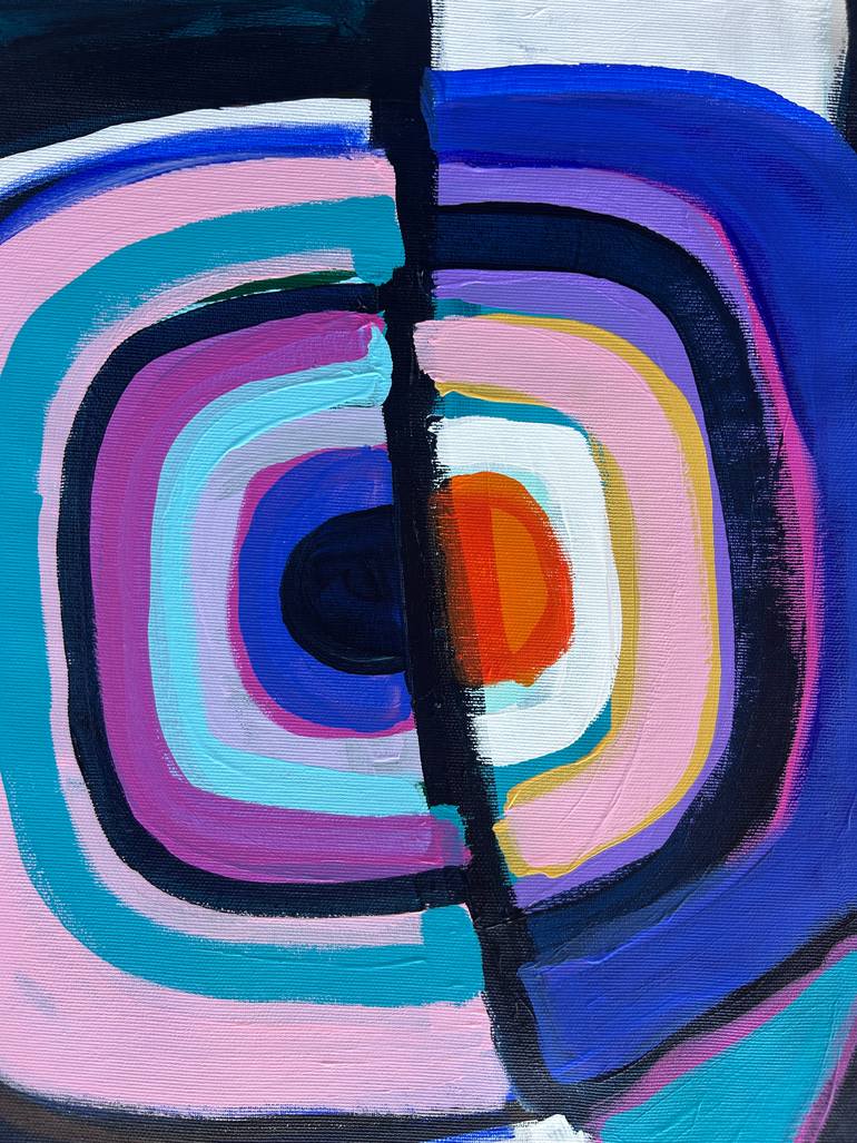 Original Abstract Expressionism Abstract Painting by Samantha Malone