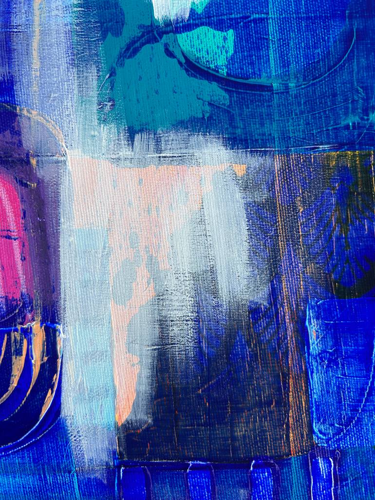 Original Abstract Expressionism Abstract Painting by Samantha Malone