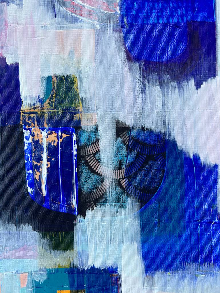 Original Abstract Expressionism Abstract Painting by Samantha Malone